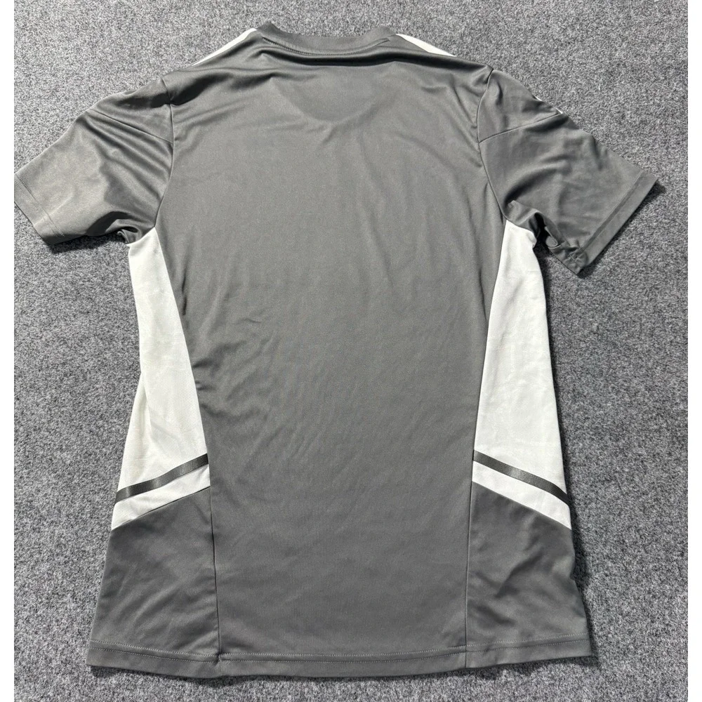 Adidas Columbus Crew‎ SC Soccer Jersey Men's M Gray Nationwide MLS AEROREADY